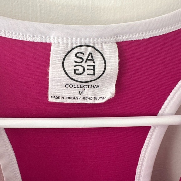 Sage Collective Ladies Active Tennis Dress with Short, Pink. Size Medium - Picture 6 of 13